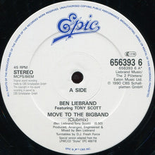 Load image into Gallery viewer, Ben Liebrand Featuring Tony Scott : Move To The Bigband (12")
