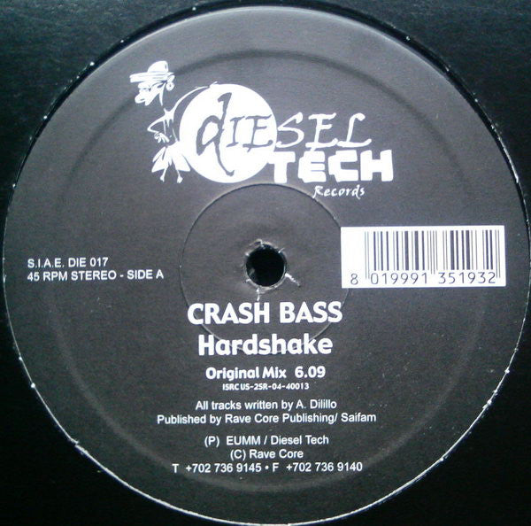 Crash Bass : Hardshake (12")