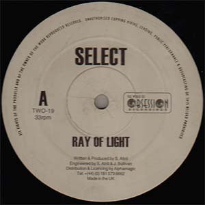 Select : Ray Of Light / The Best Days (12")