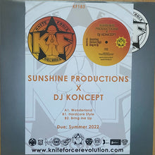 Load image into Gallery viewer, Sunshine Productions X DJ Koncept : Wonderland (12", TP)