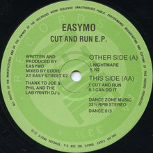 Load image into Gallery viewer, Easymo : Cut And Run E.P. (12", EP)