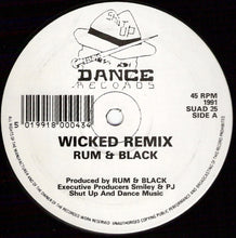 Load image into Gallery viewer, Rum &amp; Black : Wicked (Remix) / Zombies At Dawn (12",45 RPM,33 ⅓ RPM)