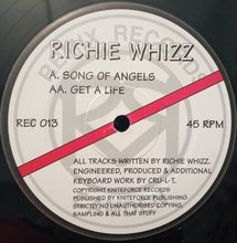 Load image into Gallery viewer, Richie Whizz : Song Of Angels / Get A Life (12")