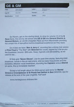 Load image into Gallery viewer, GE &amp; GM : Seven Eleven / Ben &amp; Jerry's (12", Promo, W/Lbl, Sti)