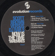 Load image into Gallery viewer, Scott Brown Versus DJ Rab S : Now Is The Time ('96 Remixes) (12")