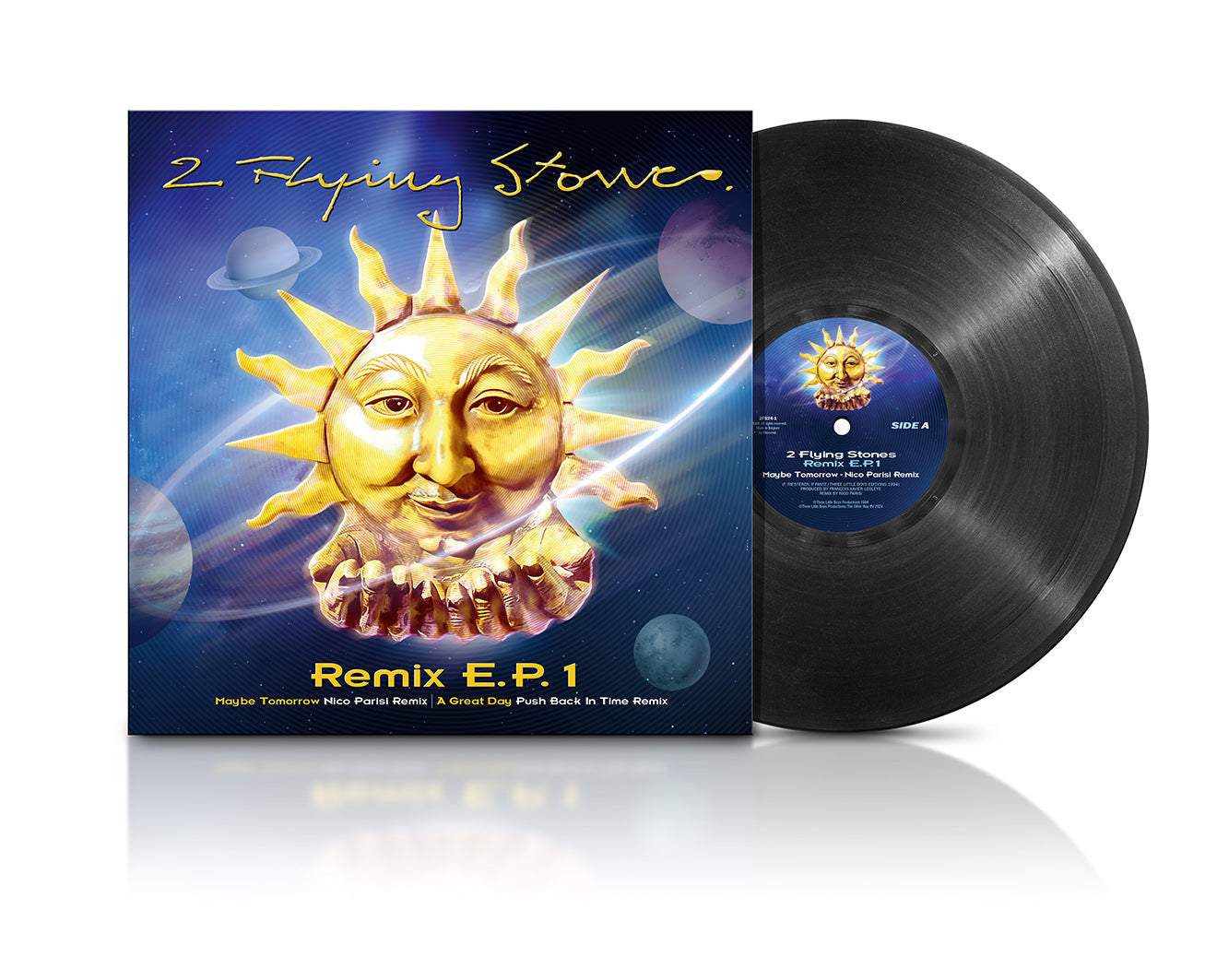 2 Flying Stones - Remix E.P. - front