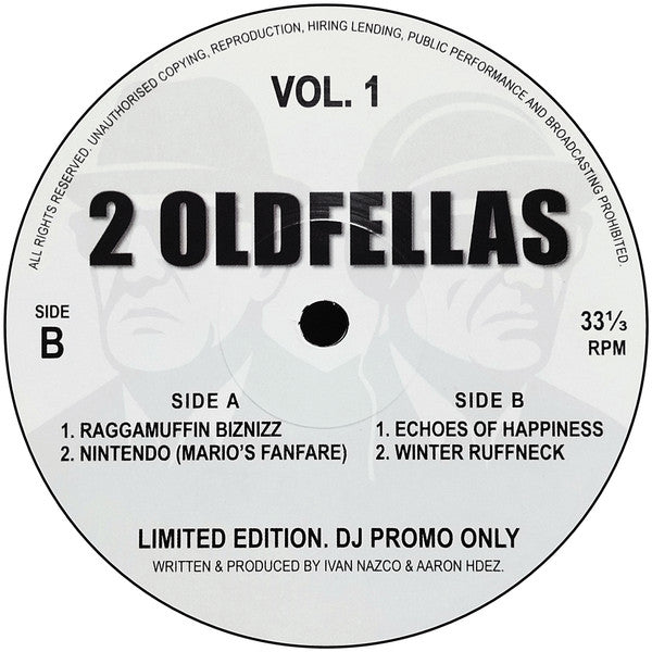 2 Oldfellas - Vol. 1  – 2OLDFELLAS01 - 12" Vinyl - Spanish Import - Breaks