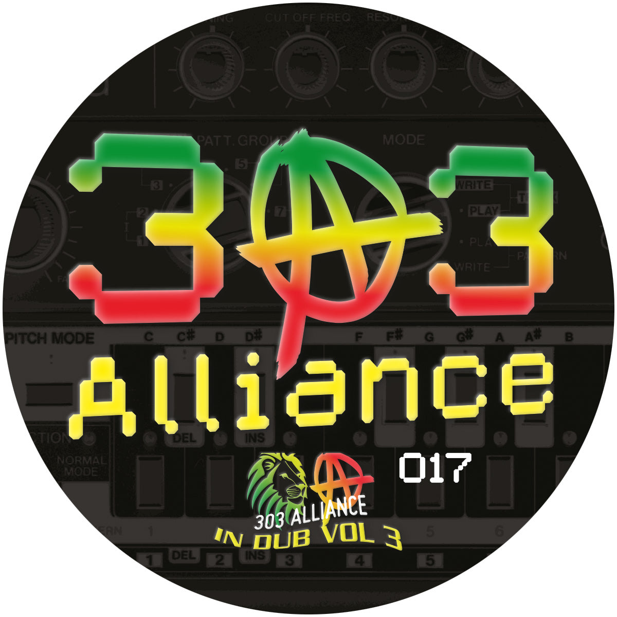 303 Alliance In Dub Vol. 3 - 303A017 label