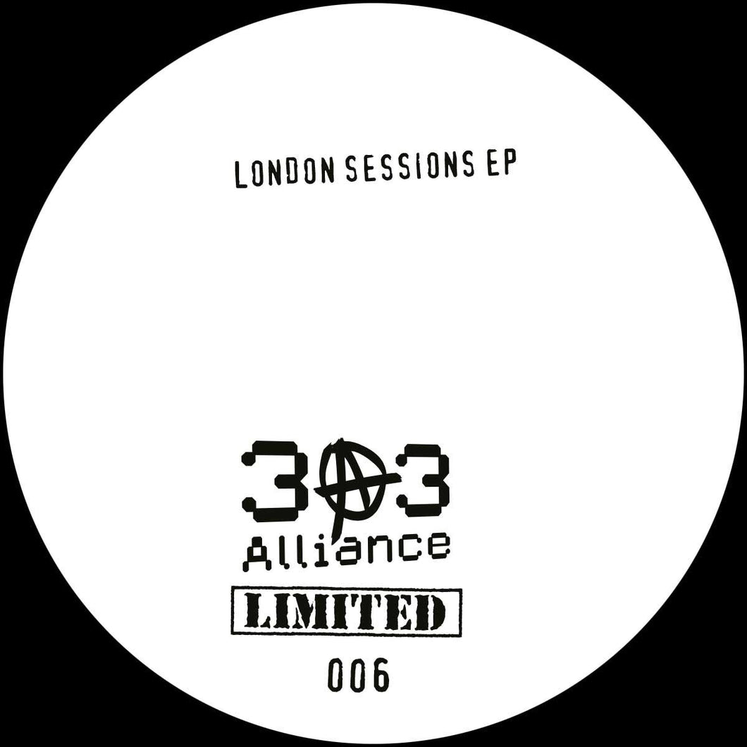 The Geezer / Sterling Moss - LONDON SESSIONS EP - 303 Alliance - 303ALTD006  - 12