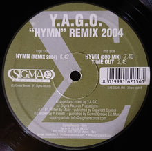 Load image into Gallery viewer, Y.A.G.O. : Hymn (Remix 2004) (12")