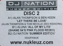 Load image into Gallery viewer, Various : DJ Nation Summer Edition Disc 2 (12",33 ⅓ RPM,45 RPM,Promo,White Label)
