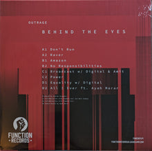 Load image into Gallery viewer, Outrage (4) : Behind The Eyes (2x12", Album)