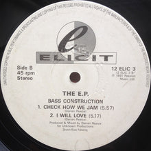 Load image into Gallery viewer, Bass Construction : The E.P. (12", EP)