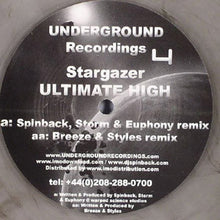 Load image into Gallery viewer, Stargazer (2) : Ultimate High (Remixes) (12")