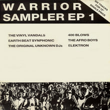 Load image into Gallery viewer, Various : Warrior Sampler EP 1 (12", EP, Smplr)