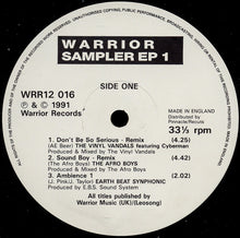 Load image into Gallery viewer, Various : Warrior Sampler EP 1 (12", EP, Smplr)