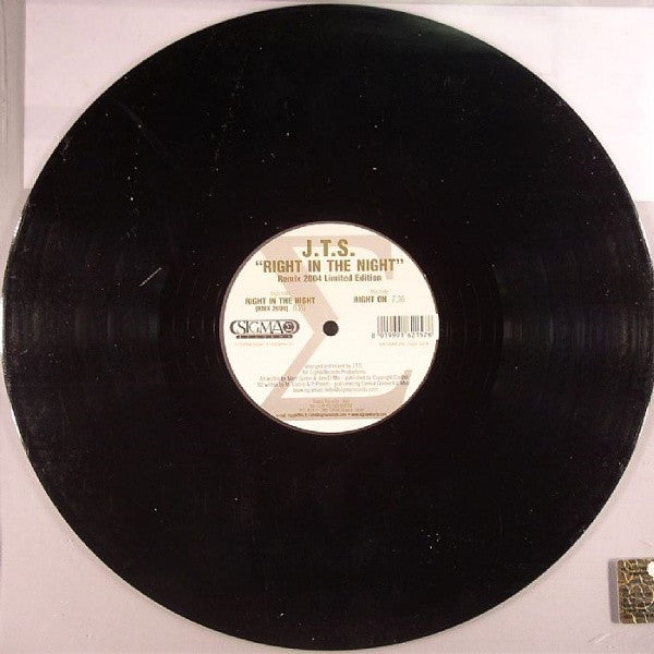 Jimmy The Sound : Right In The Night (12")