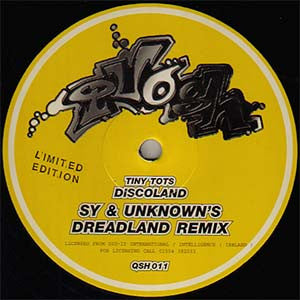 Tiny Tot - Discoland (Sy & Unknown's Dreadland Remix) - Quosh Records - QSH011 - 12" - Vinyl -  Very Good Plus (VG+)
