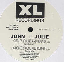 Load image into Gallery viewer, John + Julie : Circles (Round And Round) (12", Ltd, RE)