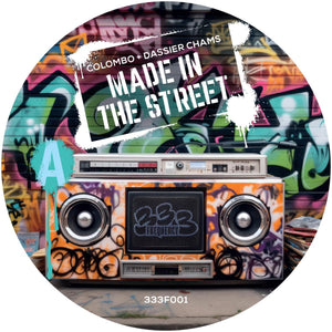 Colombo & Dassier Chams - Made In The Street - 333 Frequency 4 track 12"  Vinyl - 333F001 - Spanish Breaks