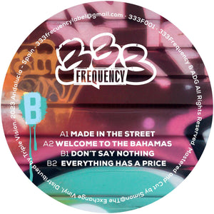 Colombo & Dassier Chams - Made In The Street - 333 Frequency 4 track 12"  Vinyl - 333F001 - Spanish Breaks
