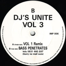 Load image into Gallery viewer, DJ's Unite : DJ's Unite Vol. 3 (12")