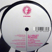 Load image into Gallery viewer, Krust : Guess (Remixes) (12")