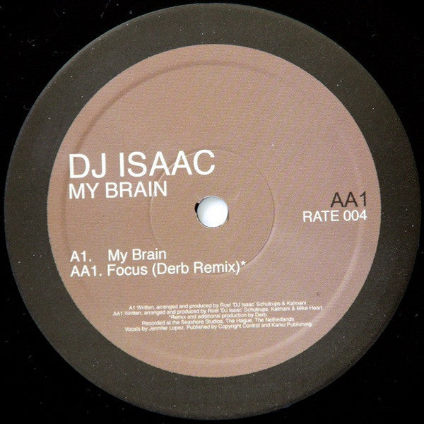 DJ Isaac : My Brain (12")