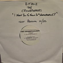 Load image into Gallery viewer, The Crowdpleasers : I Want You To Know 30th Anniversary E.P. (12", EP, Ltd, Num, Promo, TP)