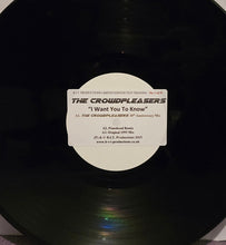 Load image into Gallery viewer, The Crowdpleasers : I Want You To Know 30th Anniversary E.P. (12", EP, Ltd, Num, Promo, TP)