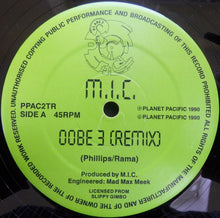 Load image into Gallery viewer, M.I.C. : Oobe 3 (Remix) (12",45 RPM)