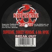 Load image into Gallery viewer, Supreme, Sunset Regime &amp; Mr. Hyde (2) : Let's Rock (12")