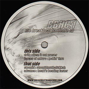 Various : BBHC:1 The Breakbeat Hardcore EP (12", EP)
