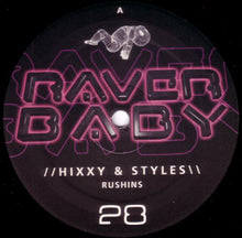 Load image into Gallery viewer, Hixxy &amp; Darren Styles : Rushins / The Theme (12", Single)
