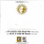 Roni Size / DJ Die - It's Jazzy / Play It For Me - V-022PROM