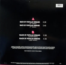 Load image into Gallery viewer, Kurtis Blow : Back By Popular Demand (12", Single)