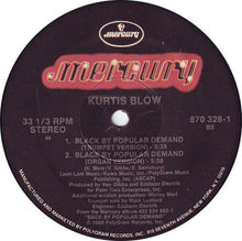 Load image into Gallery viewer, Kurtis Blow : Back By Popular Demand (12", Single)