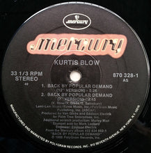 Load image into Gallery viewer, Kurtis Blow : Back By Popular Demand (12", Single)