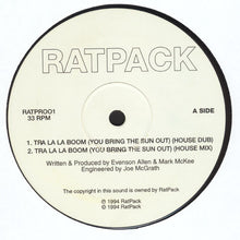 Load image into Gallery viewer, Ratpack : Tra La La Boom (You Bring The Sun Out) (12")