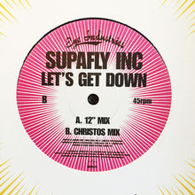 Load image into Gallery viewer, Supafly : Let's Get Down (12")