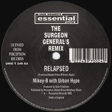 Load image into Gallery viewer, Mikee B With Urban Hype : JB2 / Relapsed (Remix) (12")