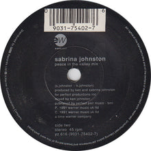 Load image into Gallery viewer, Sabrina Johnston : Peace (7", Single)