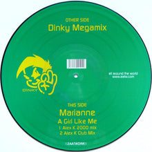 Load image into Gallery viewer, Various / Marianne Millard : Dinky Megamix / A Girl Like Me (12", Ltd, Pic)