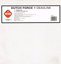 Load image into Gallery viewer, Dutch Force : Deadline (12", Single)