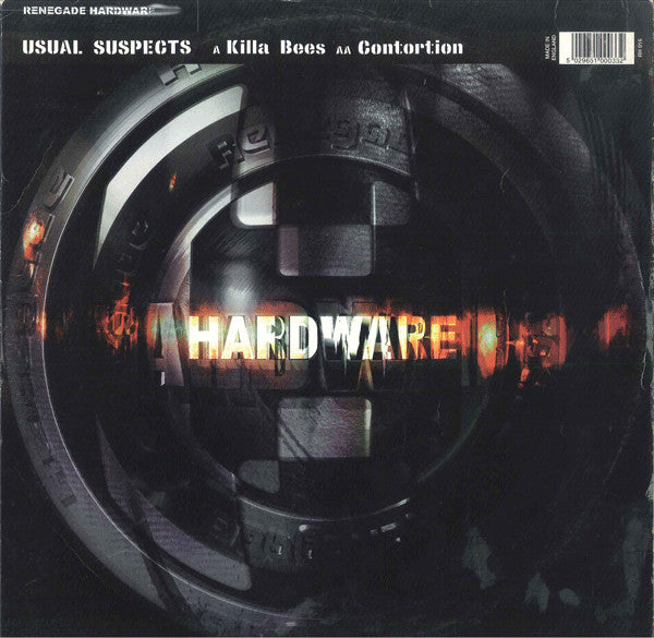 Usual Suspects - Killa Bees / Contortion - Renegade Hardware - RH016 - 12" - Vinyl -  Very Good (VG)