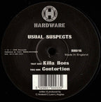 Usual Suspects - Killa Bees / Contortion - Renegade Hardware - RH016 - 12" - Vinyl -  Very Good (VG)