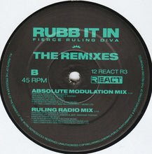 Load image into Gallery viewer, Fierce Ruling Diva : Rubb It In (Remixes) (12")