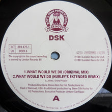 Load image into Gallery viewer, DSK : What Would We Do (12")