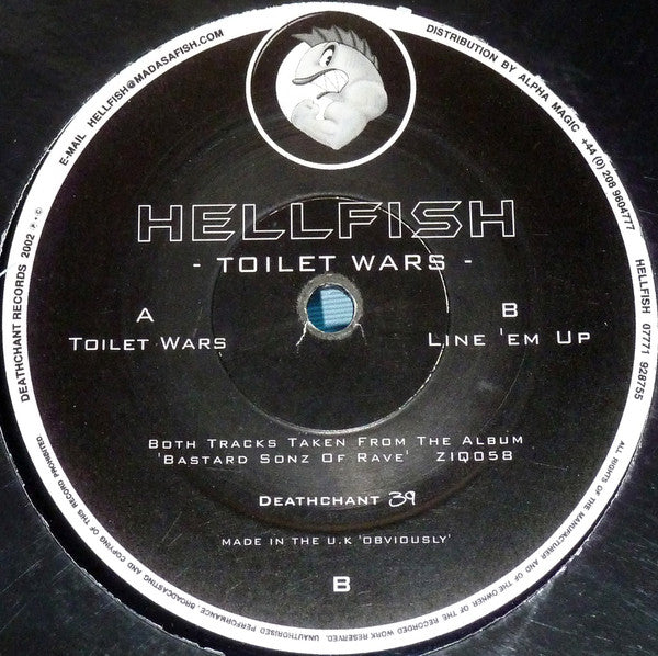 Hellfish : Toilet Wars (12")