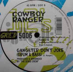 Cowboy Ranger - Gangster Jungle - Greensleeves Records - GRED 5006 - 12" - Vinyl -  Very Good Plus (VG+)